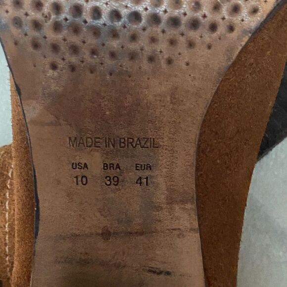 Suede Slouch Booties Luz Da Lua Made In Brazil - Picture 5 of 7